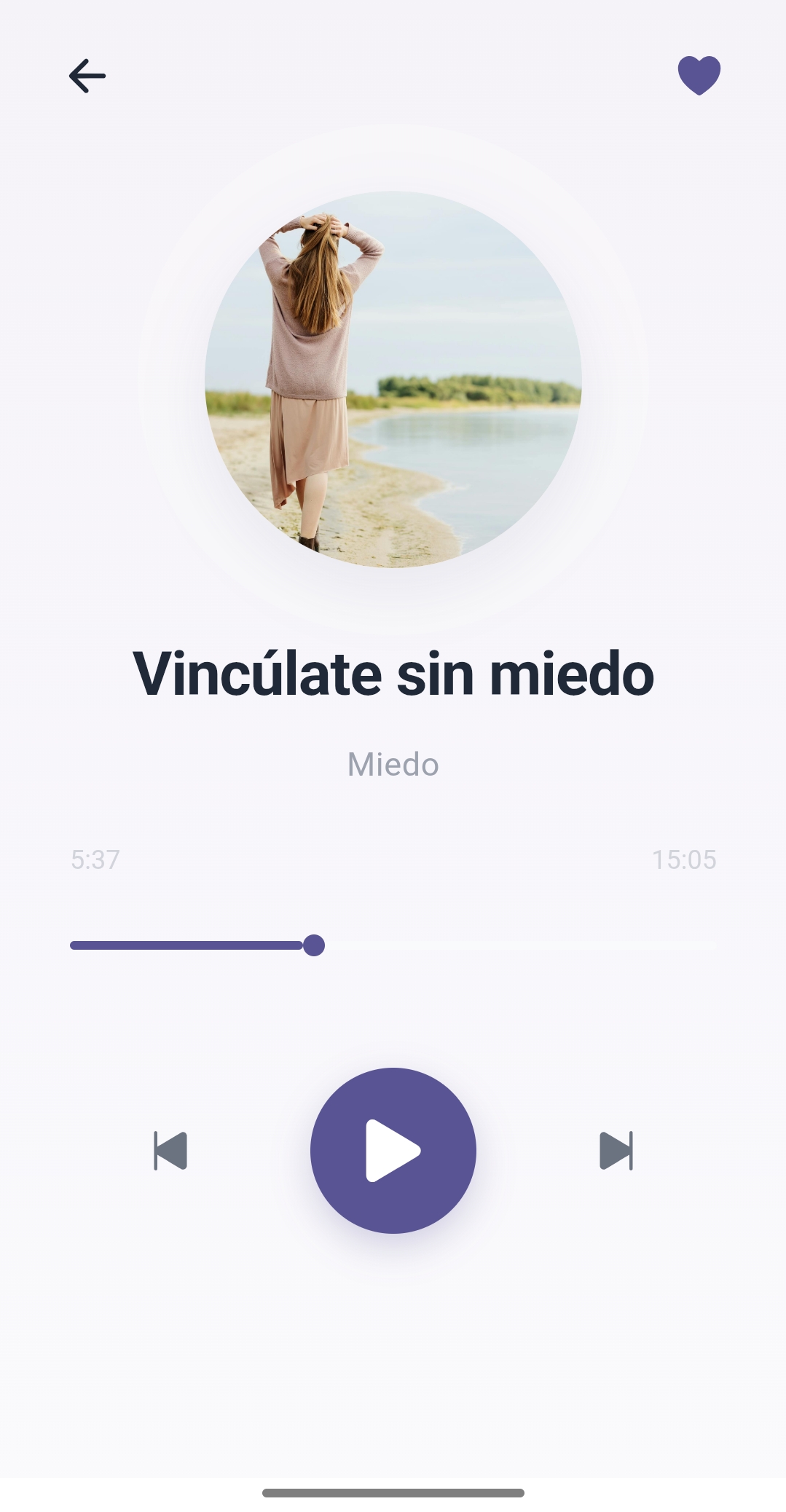 Tinnitus Calm, reproductor